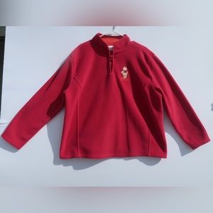 Disney Store Exclusive Winnie The Pooh 1/4 Zip Fleece | Size XL